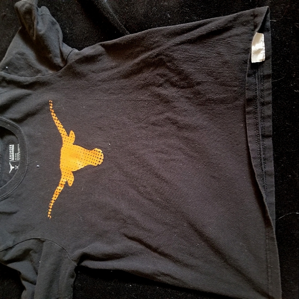 longhorn apparel youth 12-14 black and orange